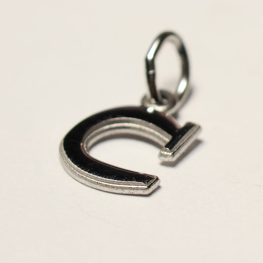 Tresor zilveren hanger letter C