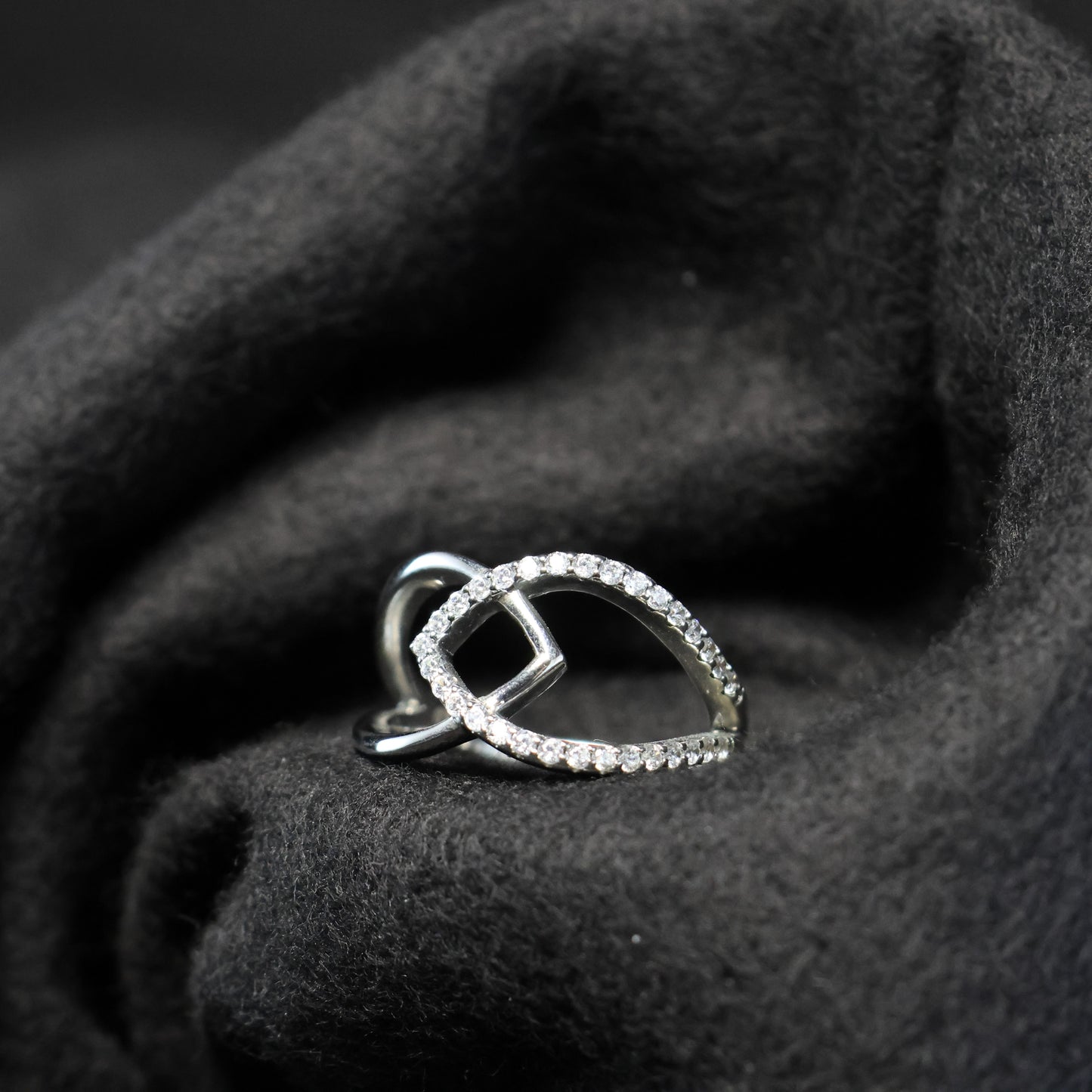 Outlet Zilveren ring N6N04 maat: 60