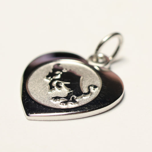 Tresor zilveren sterrenbeeld hartje hanger stier