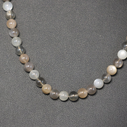 Mondstein Halssnoer met zilveren slot