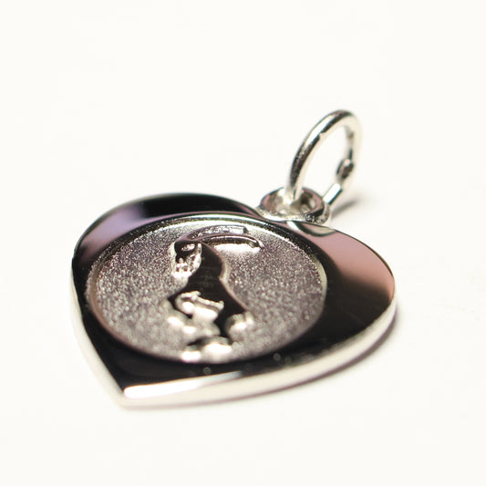 Tresor zilveren sterrenbeeld hartje hanger steenbok