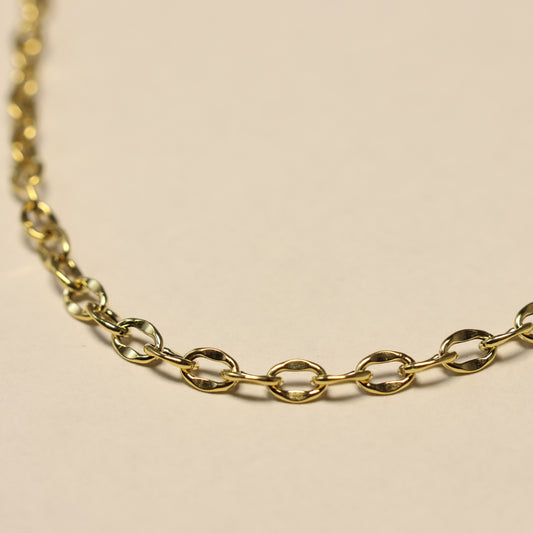 Ketting geel goud 18 karaat 068303/45