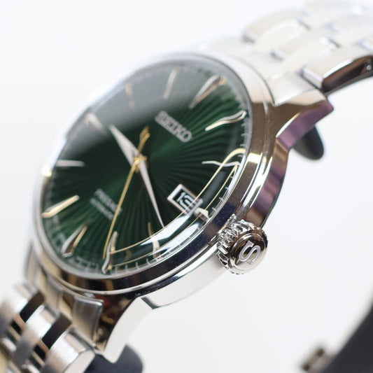 Seiko Presage horloge SRPE15J1 automatic heren groen