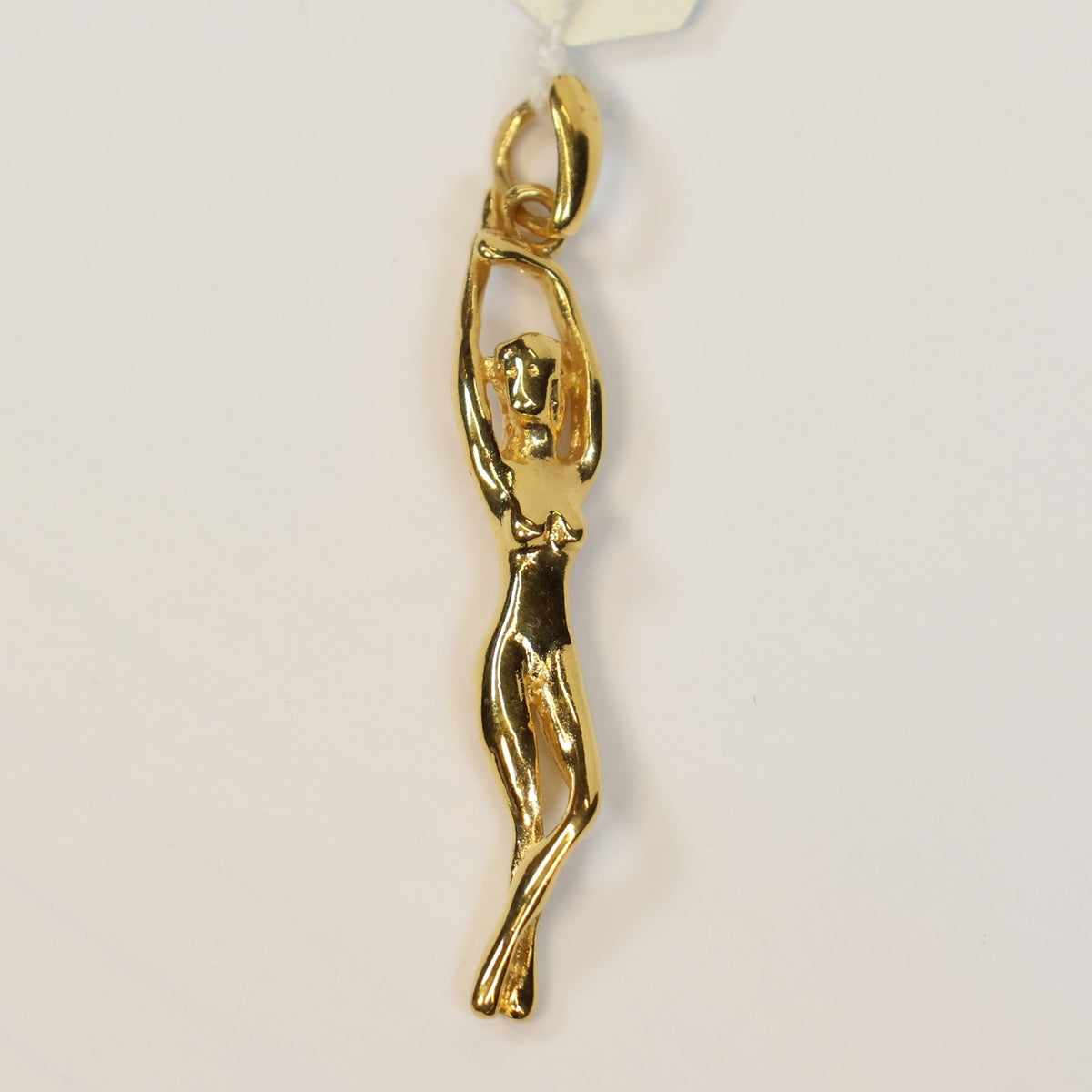 Plaqué nude lady hangertje