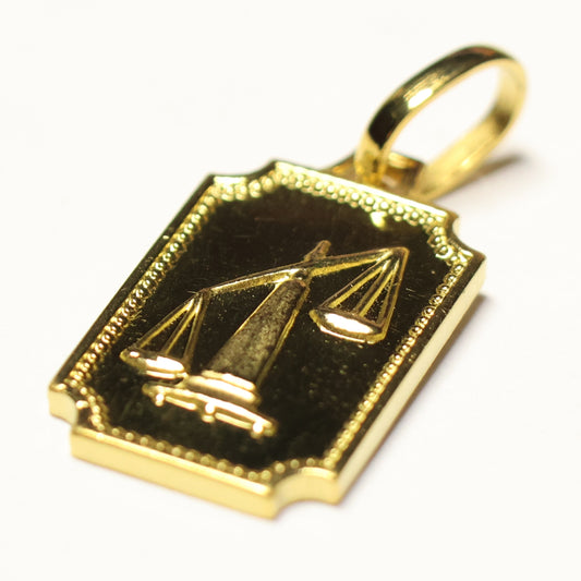 Tresor plaqué sterrenbeeld kader hanger weegschaal