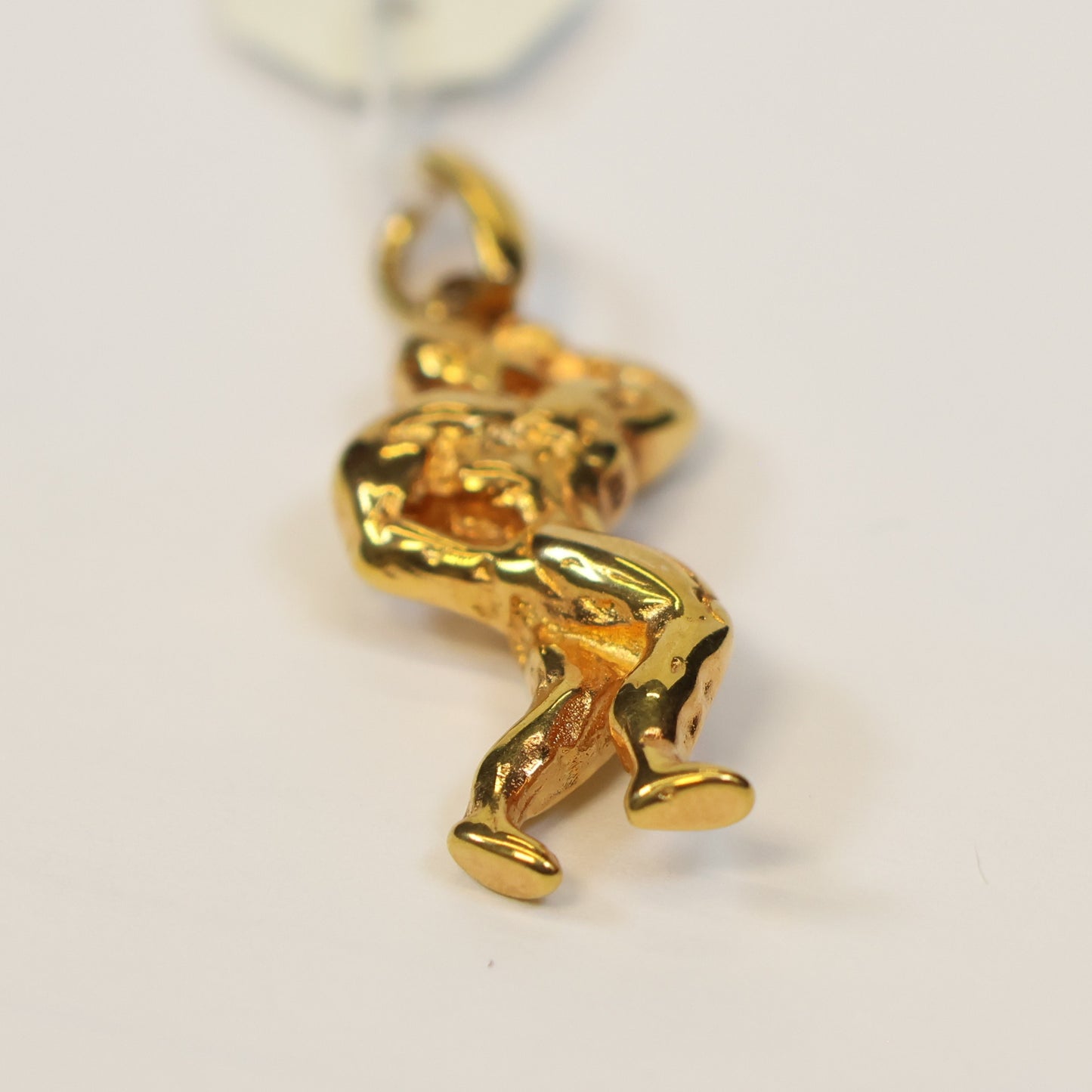 Plaqué bodybuilder hangertje