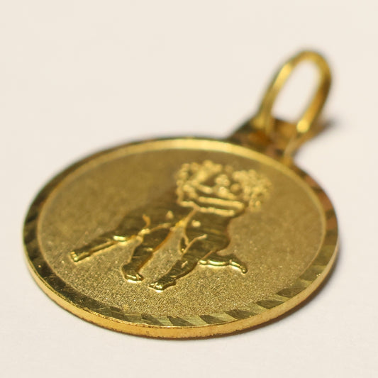 Tresor plaqué sterrenbeeld ronde hanger tweeling