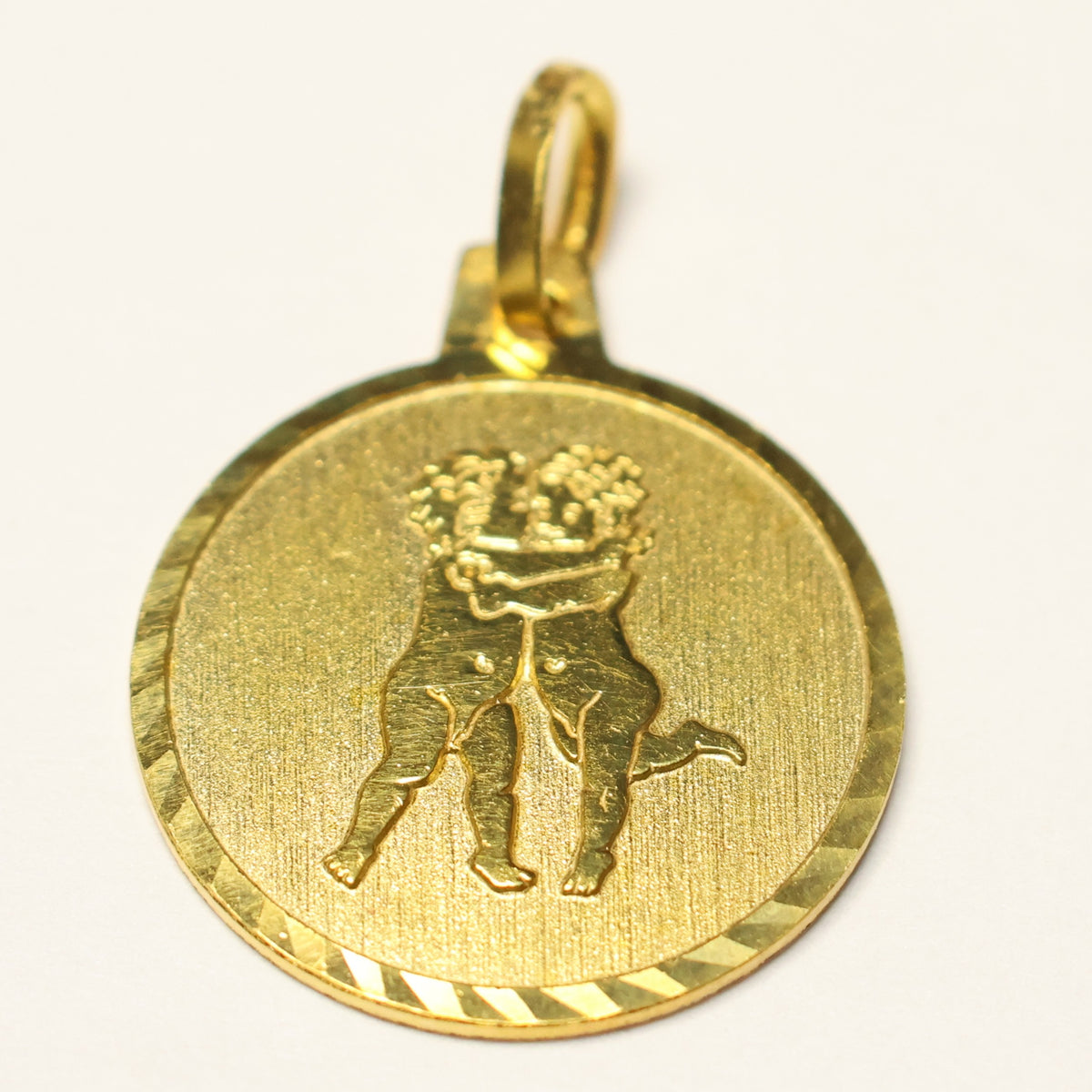 Tresor plaqué sterrenbeeld ronde hanger tweeling
