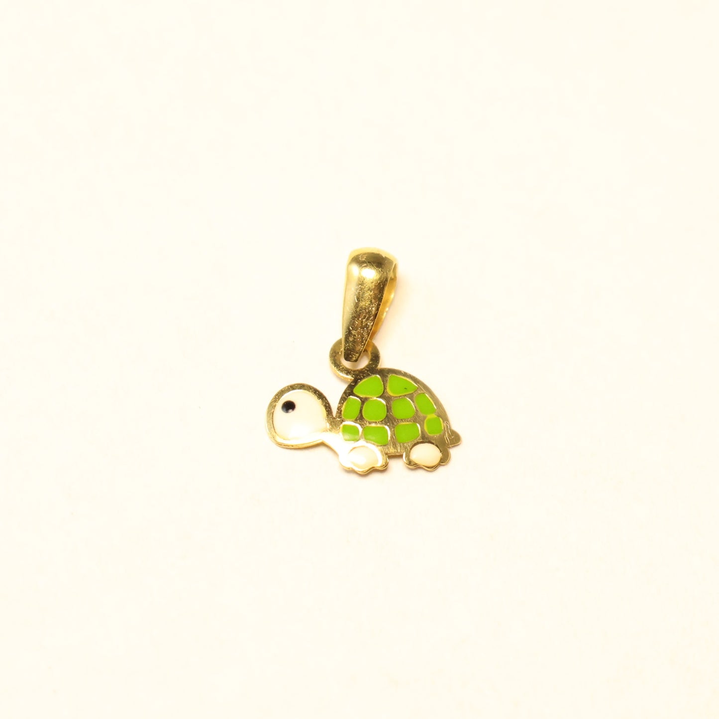 Hanger schildpad geel goud 055793