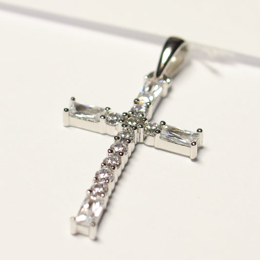 My imenso ODM zilveren kruis zirconia 915399