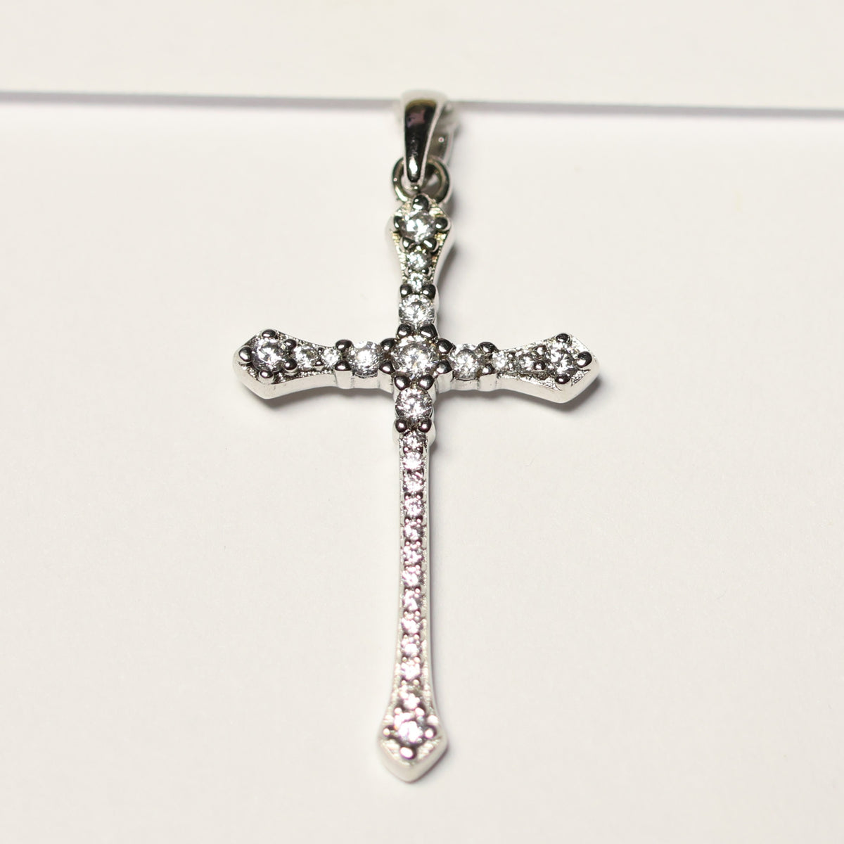 My imenso ODM zilveren Christelijk kruis hanger 70183101