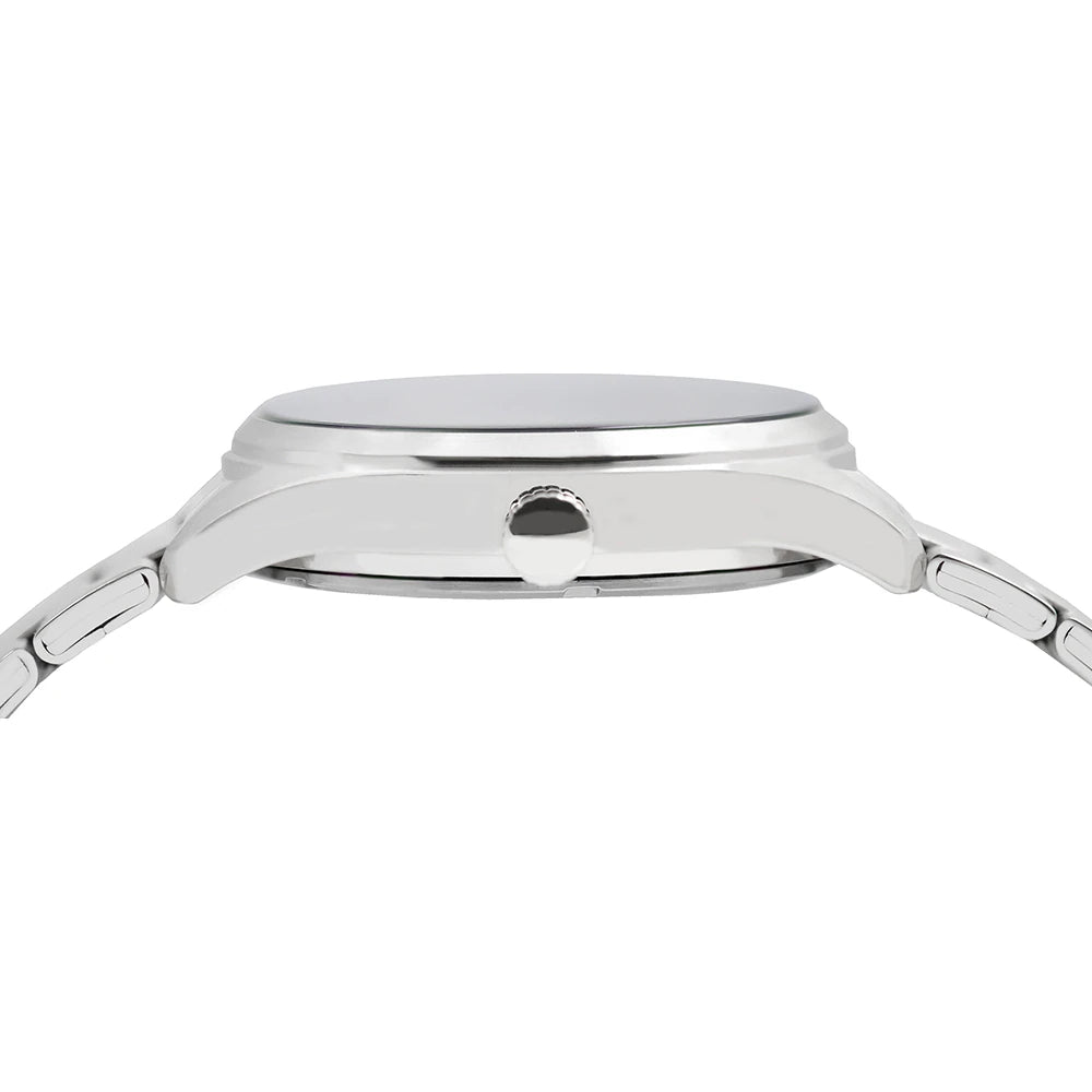 Lorus RH971SX9 horloge heren stalen band zwart duidelijke cijfers
