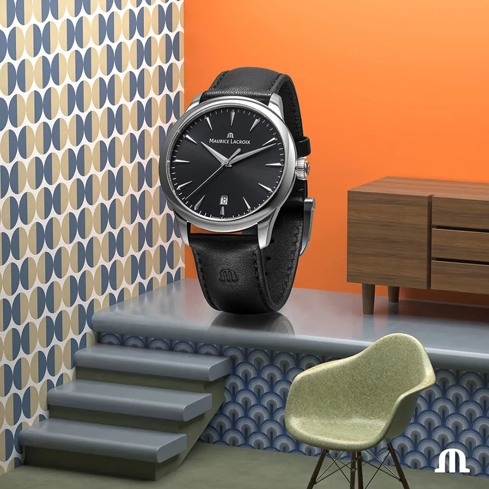 Maurice Lacroix 1975 Quartz Date 39mm 751007-SS001-330-2