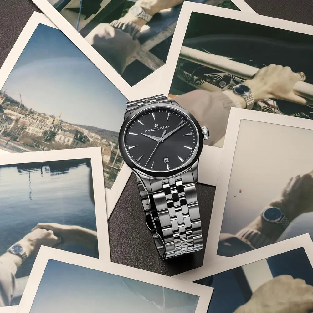 Maurice Lacroix 1975 Quartz Date 39mm 751007-SS002-330-1