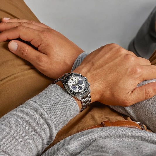 Seiko Prospex horloge SSC961P1 Speedtimer heren chrono panda