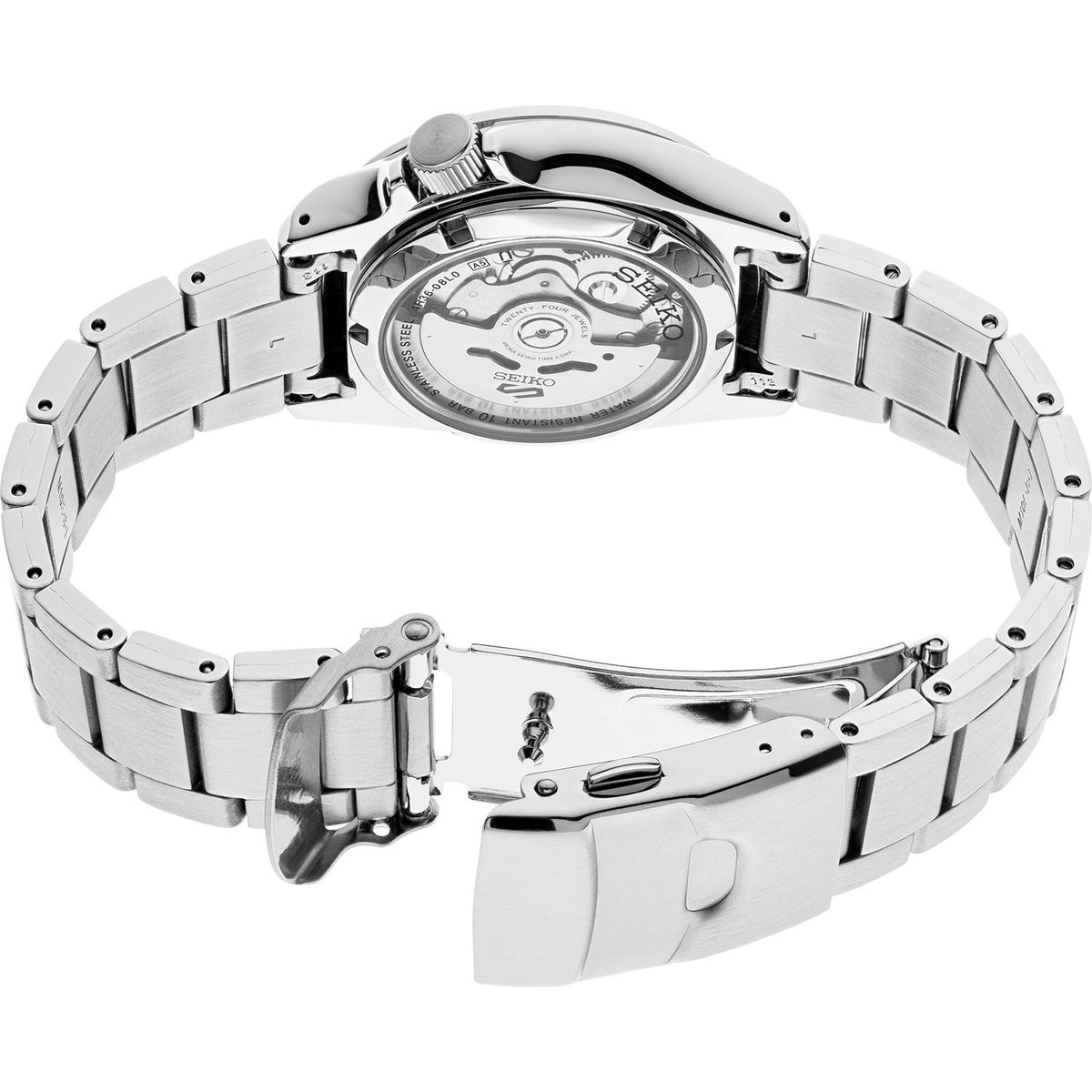 Seiko 5 Sports SRPE53K1 blauwe wijzerplaat Herenhorloge
