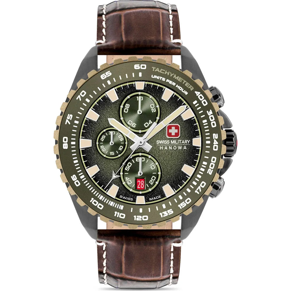 Swiss Military chronograaf Herenhorloge SMWGC0001840