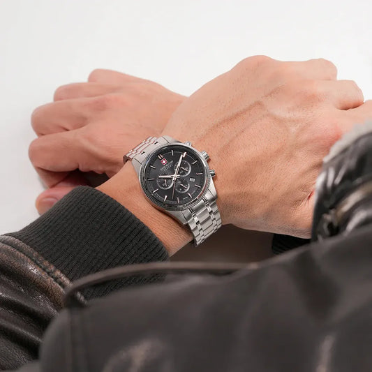 Swiss Military chronograaf Herenhorloge SMWGI0003103