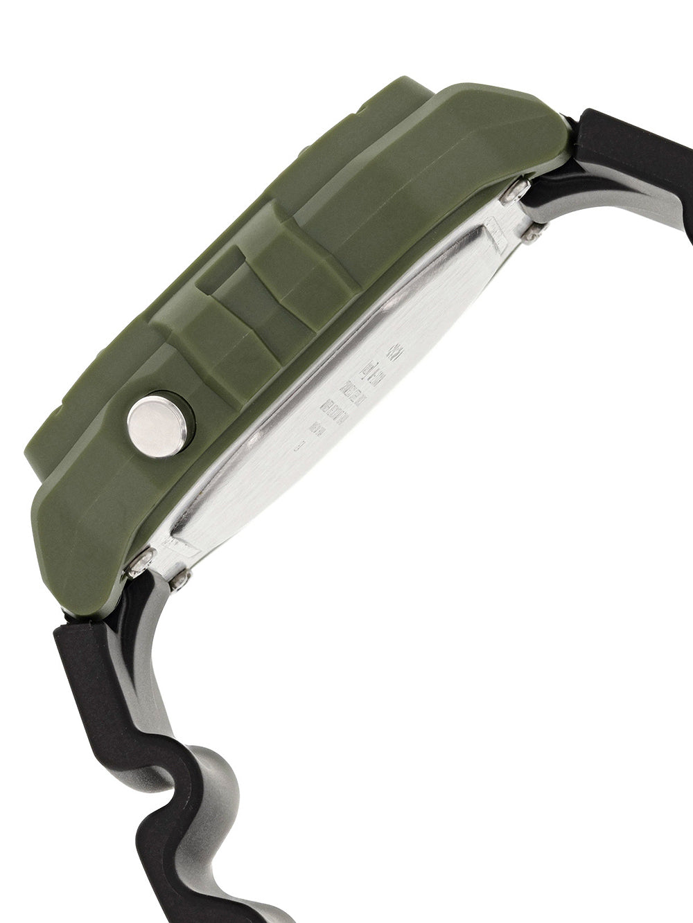 Casio Basic W-218H-3AVEF herenhorloge zijkant