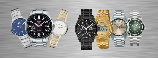 banner voor blog roestvrij stalen vs. titanium horloges