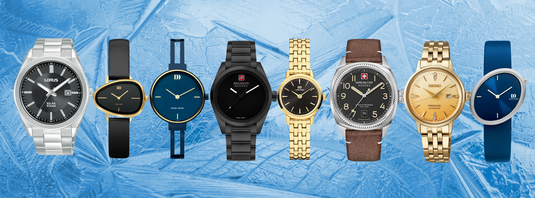 banner voor het artikel "Stijlvolle horloges voor de winter"