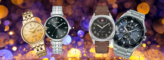blog banner voor feestelijke horloges