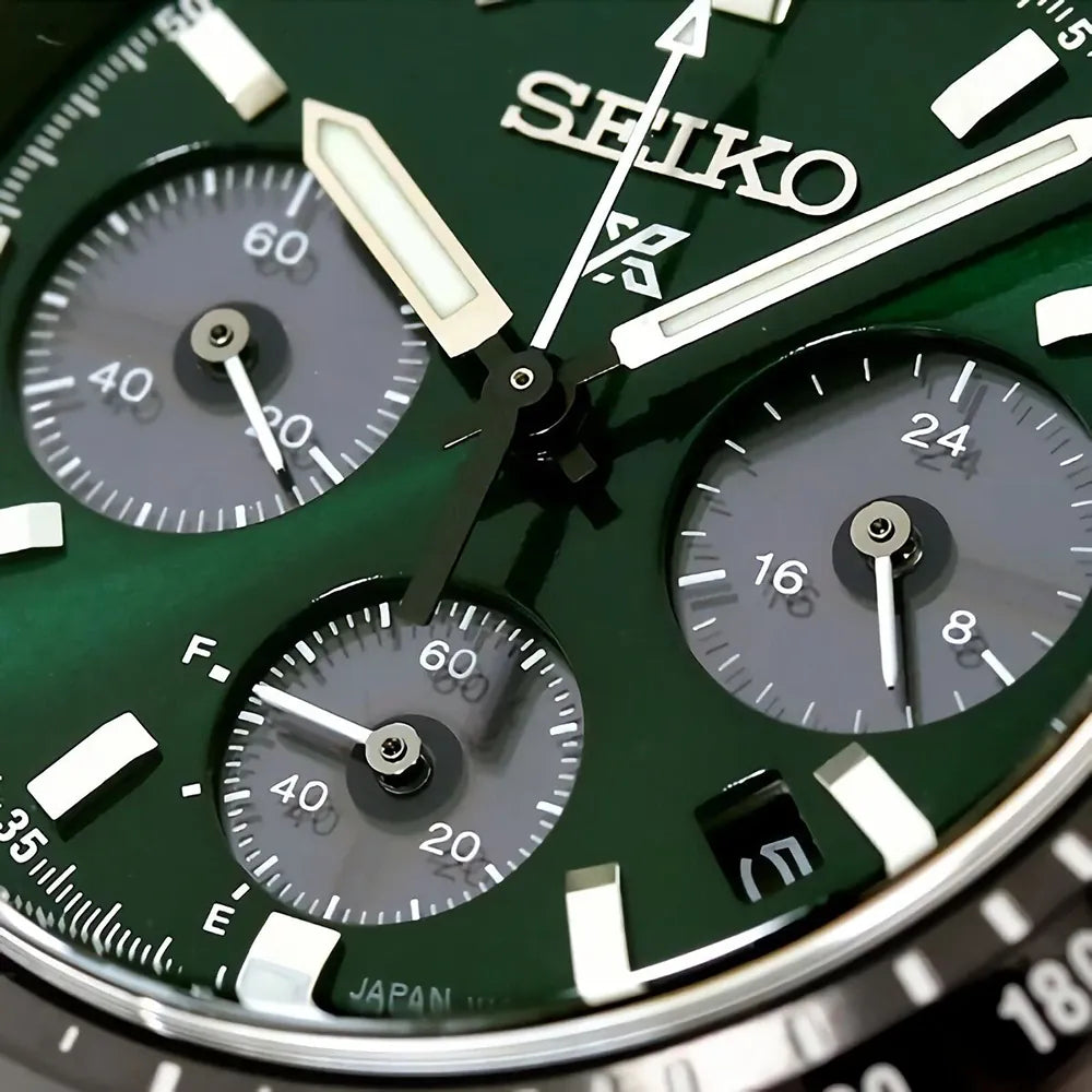 Herenhorloge – Stijlvol Chronograaf, Waterdicht, Met Mechanisch Quartz Uurwerk, Zwarte Lederen Band, Geschikt Voor Zakelijke Bijeenkomsten
