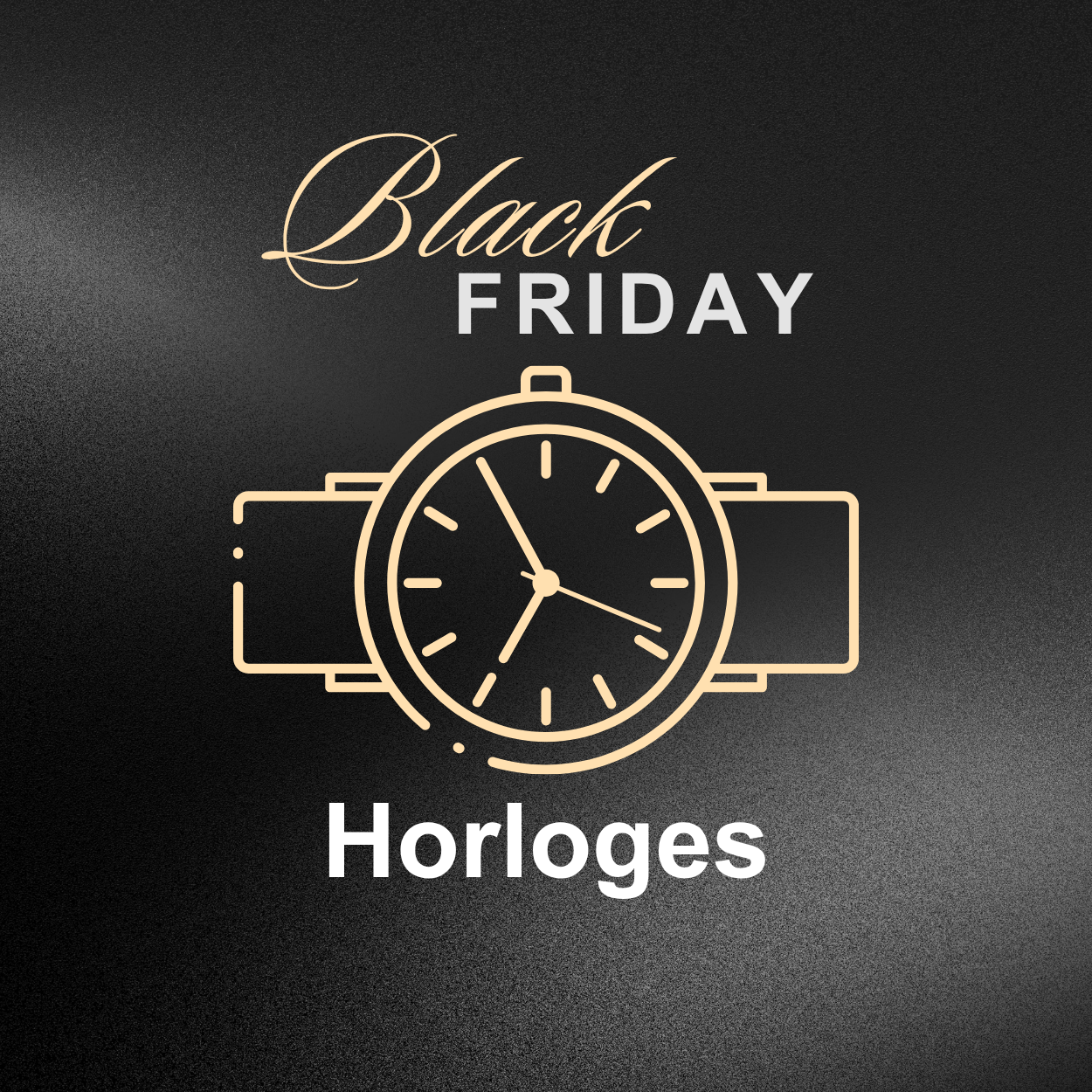 black friday horloges collectie afbeelding