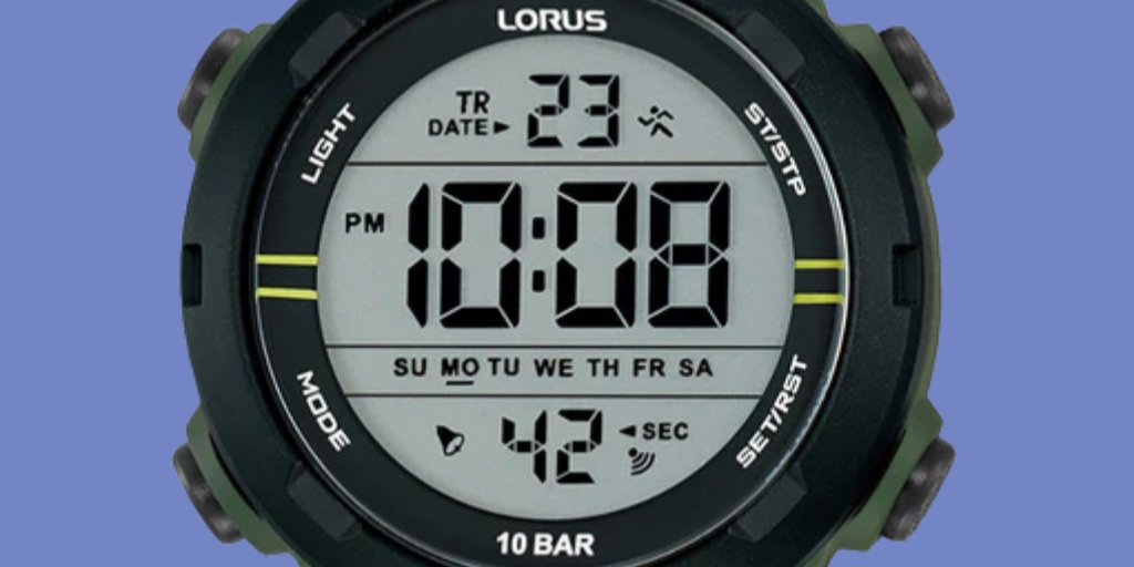 lorus digitaal horloge