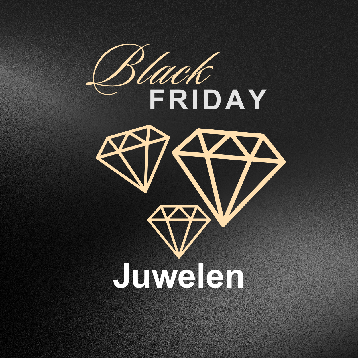 Black Friday juwelen collectie afbeelding