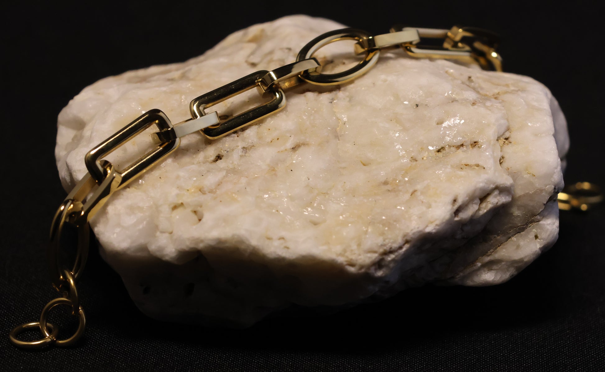 Roestvrij Stalen Armband ovalen & rechthoekige schakels RY264