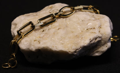 Roestvrij Stalen Armband ovalen & rechthoekige schakels RY264