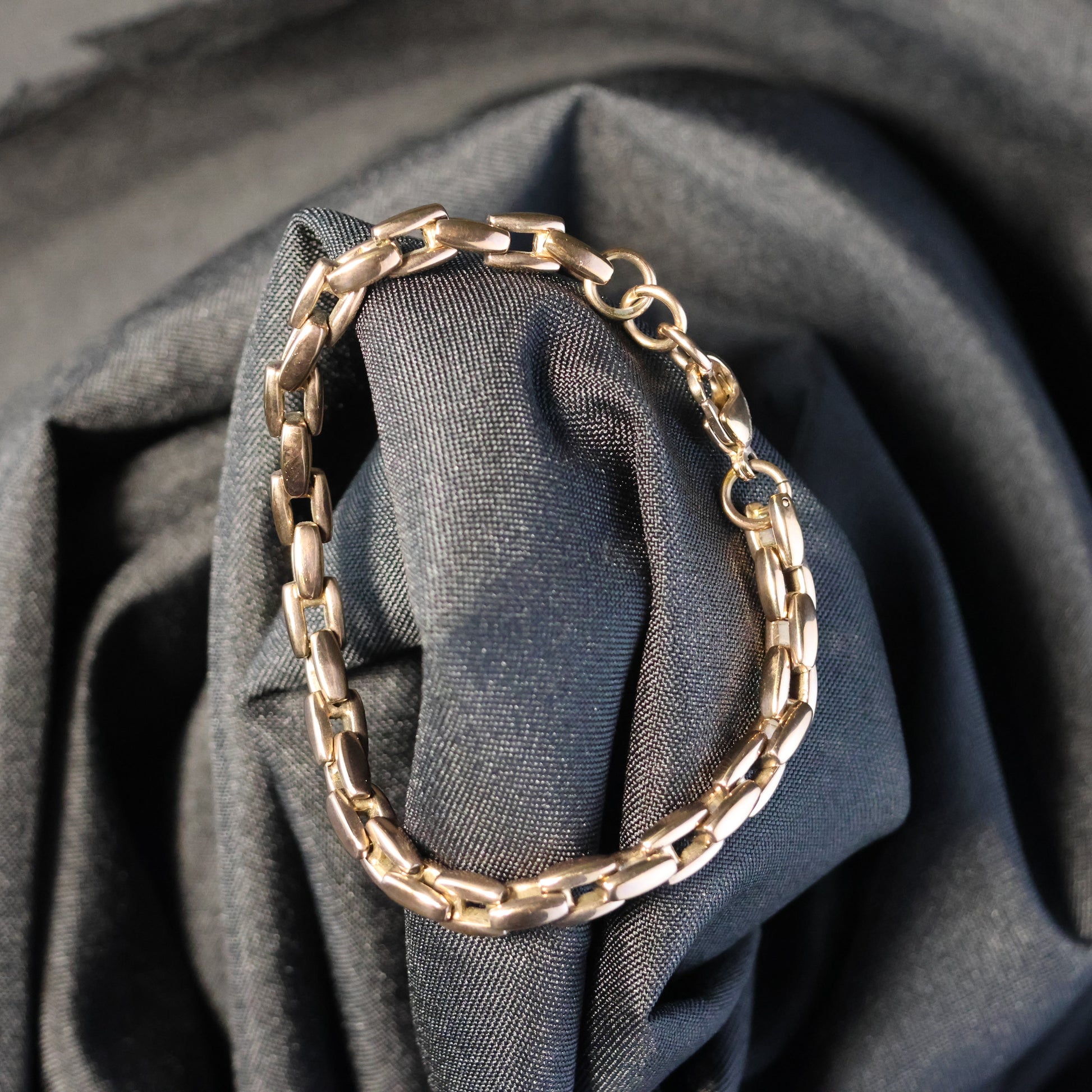 Roestvrij Stalen Armband rosé schakels RY159