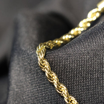 Roestvrij Stalen gele touw Armband RY303
