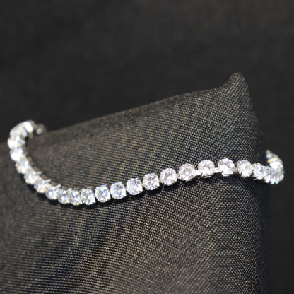 Roestvrij Stalen gala schitter Armband zirkonia