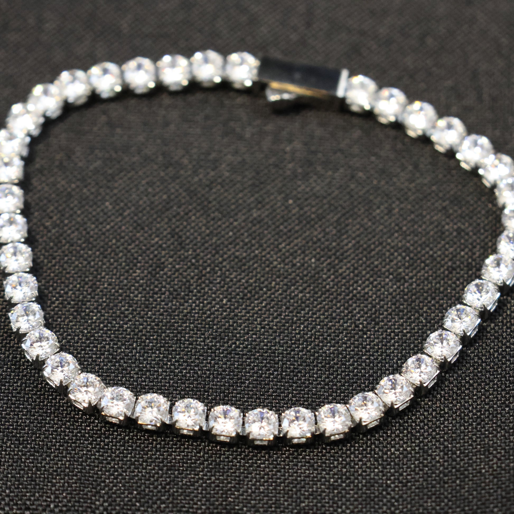 Roestvrij Stalen gala schitter Armband zirkonia
