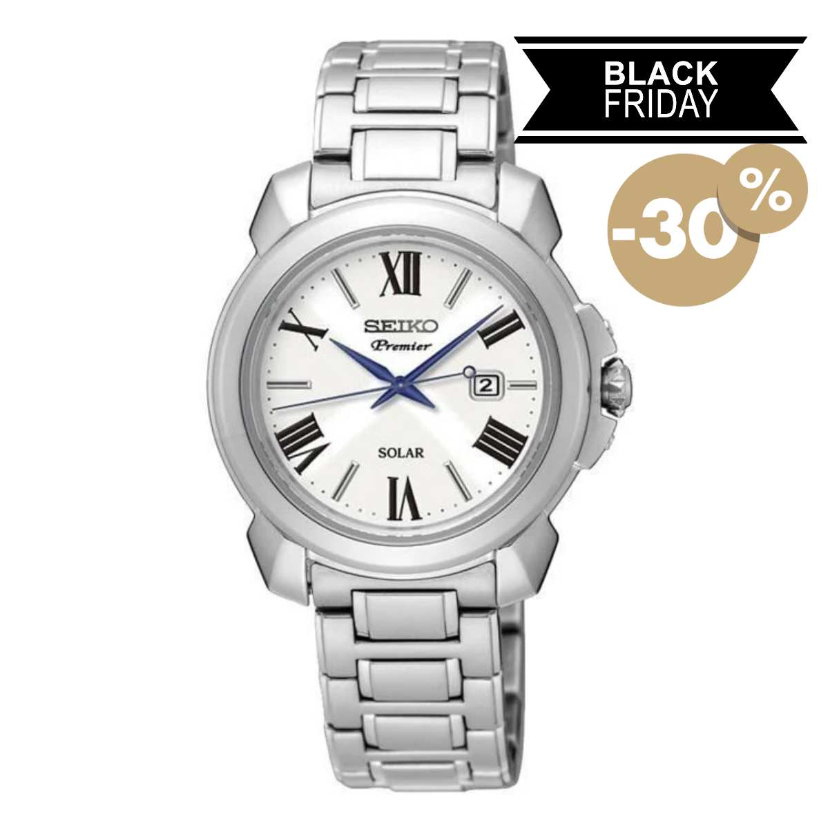 Montre solaire femme Seiko SUT321P1