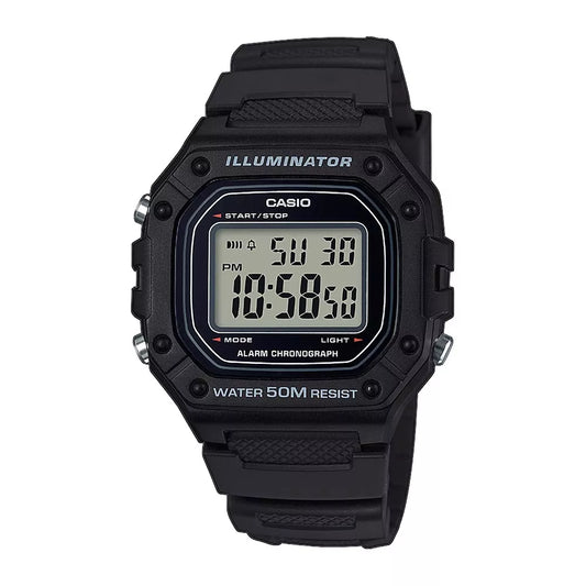 Casio Basic W-218H-1AVEF heren horloge