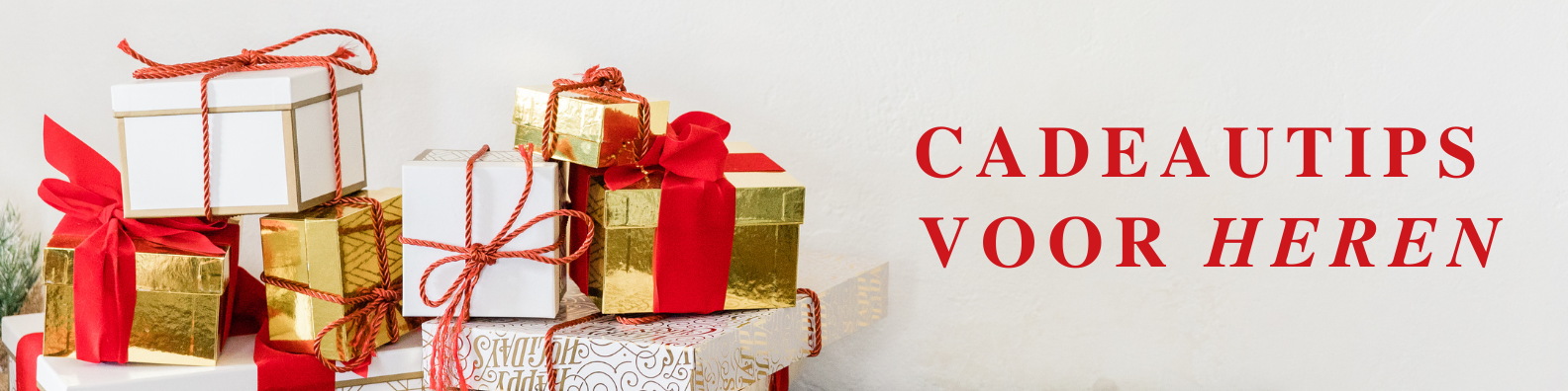 banner voor de pagina cadeautips voor heren