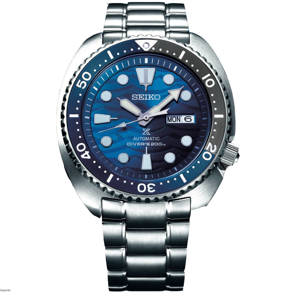 Seiko heren horloge automaat Prospex SRPD21K1 Save the Ocean