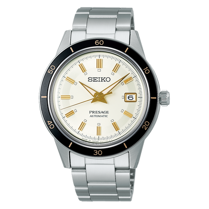 Seiko heren horloge automaat Presage SRPG03J1 Style 60's