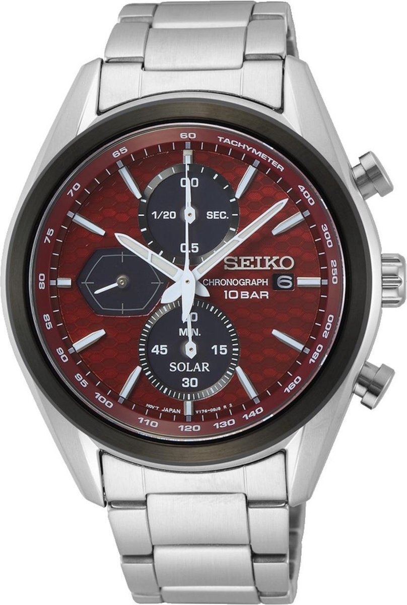 Seiko heren horloge Solar Chronograaf SSC771P1