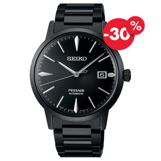 Seiko Presage horloge SRPJ15J1 automatic heren zwart