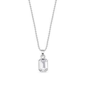 Collier Spark en argent avec pendentif en cristal Swarovski N26028C 