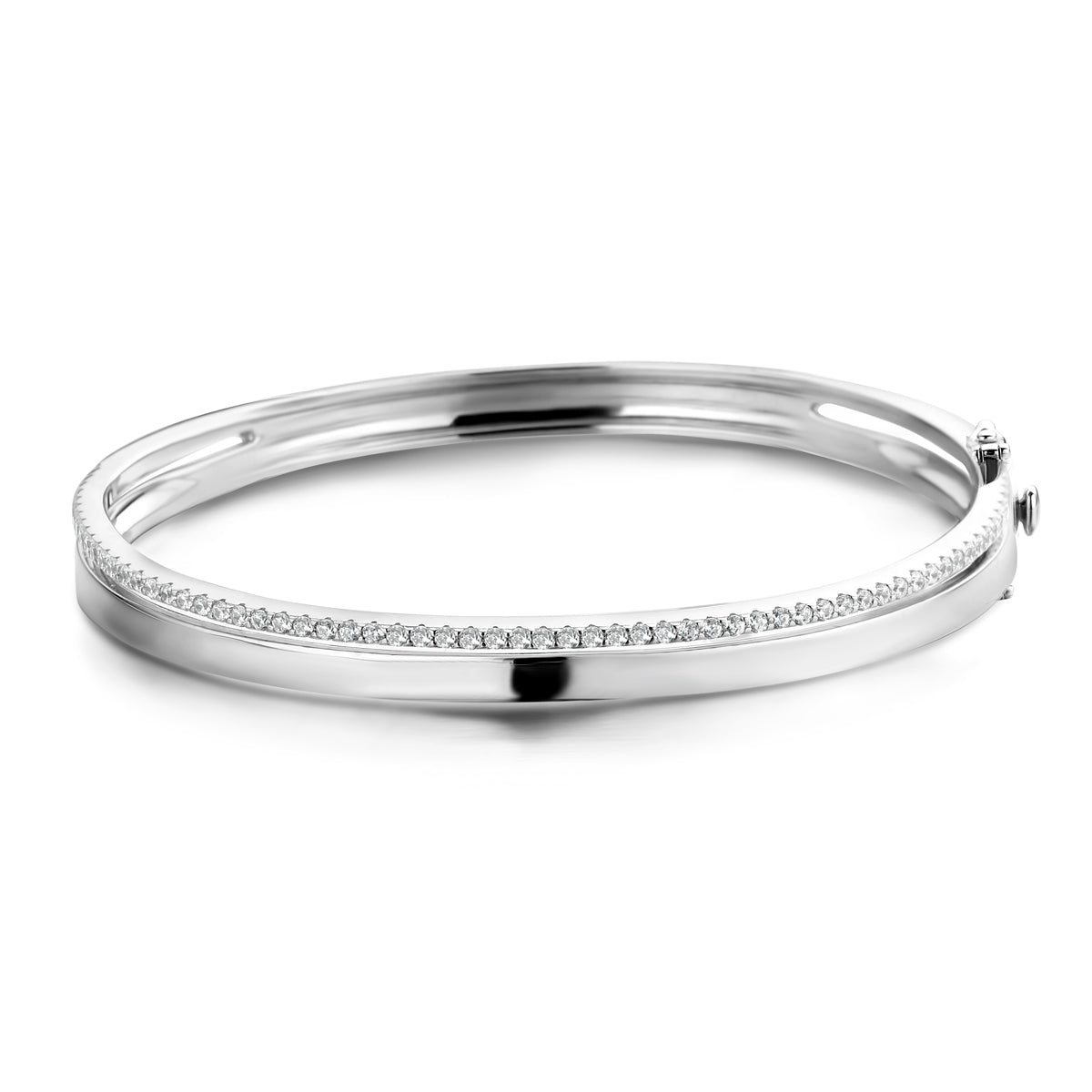 Naiomy silver zilveren esclave Armband N9P05