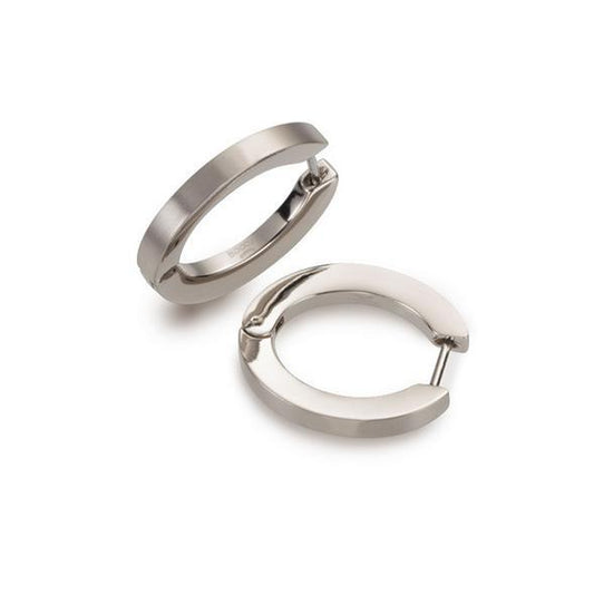 Boccia Titanium Hoop Earrings 0558-01 