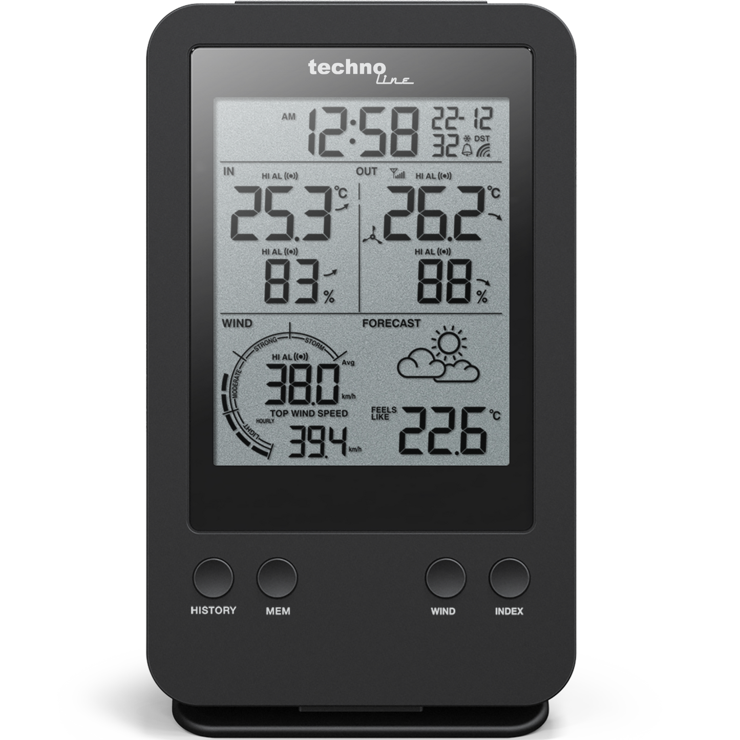 Weather station radio controlled Technoline WS9008 