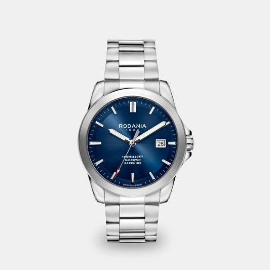 Rodania horloge heren Zermatt R34001 blauwe wijzerplaat
