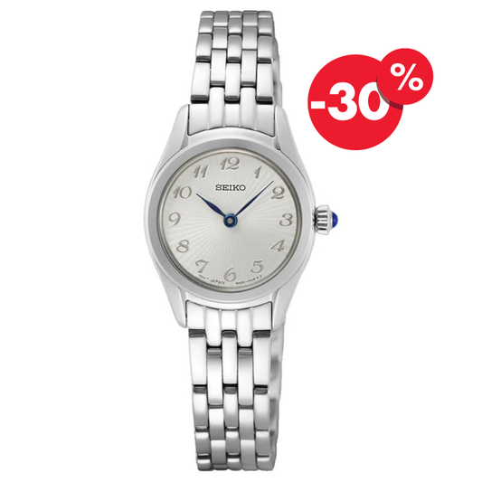 Seiko ladies watch SWR057P1 quartz silver dial