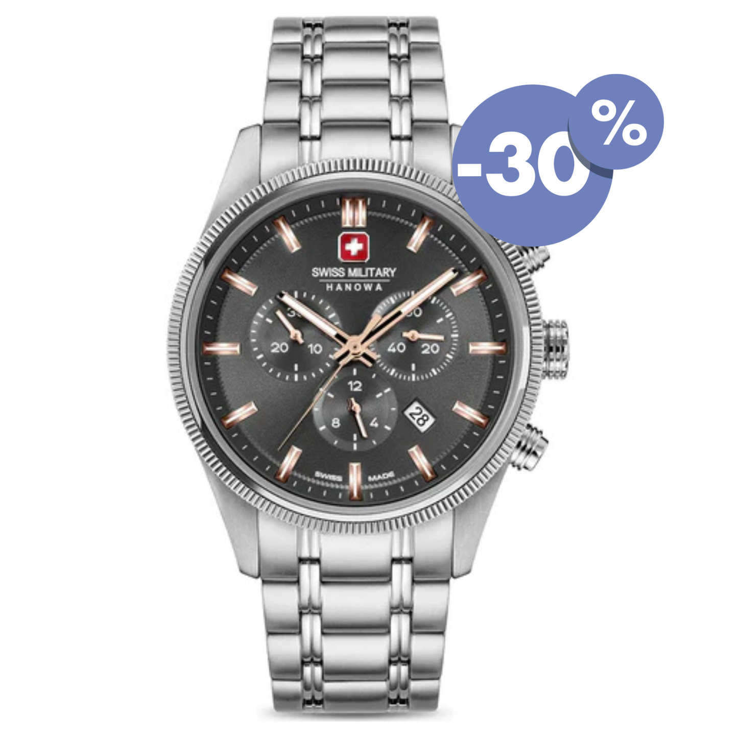 Swiss Military chronograaf Herenhorloge SMWGI0003103